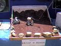 Mini-rover on "Mars"